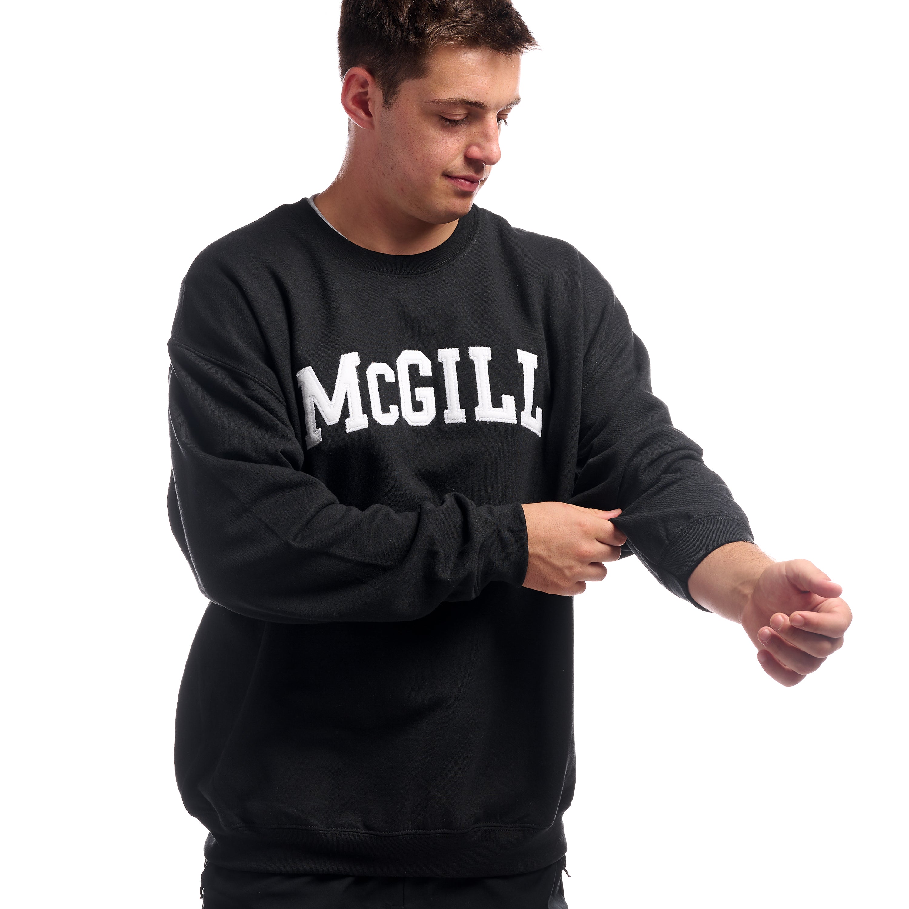 McGill Felt Crewneck Varsity Lettering – Redbird Sports Shop