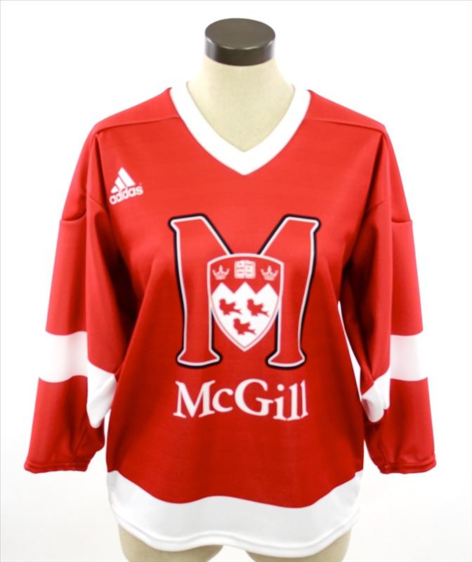 Red and White Hockey Jerseys with A Team Canada Twill Logo Adult Large / (Number on Back and Sleeves) / Red